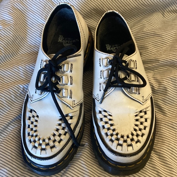 Dr. Martens Shoes Rare White Dr Martens Creepers Poshmark
